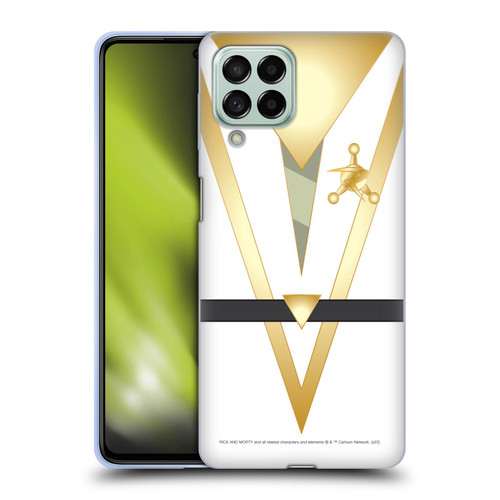 Rick And Morty Season 3 Graphics Council Of Ricks Costume Soft Gel Case for Samsung Galaxy M53 (2022)