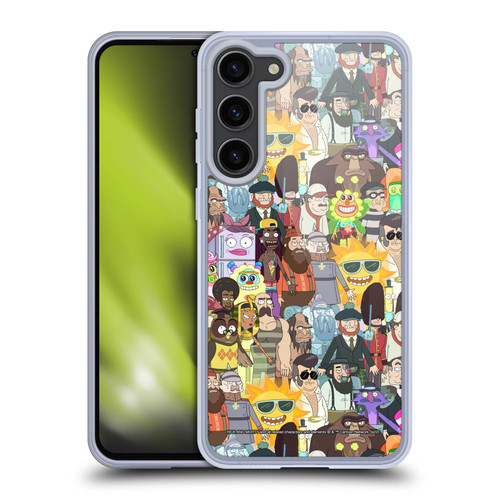 Rick And Morty Season 3 Graphics Parasite Soft Gel Case for Samsung Galaxy S23+ 5G