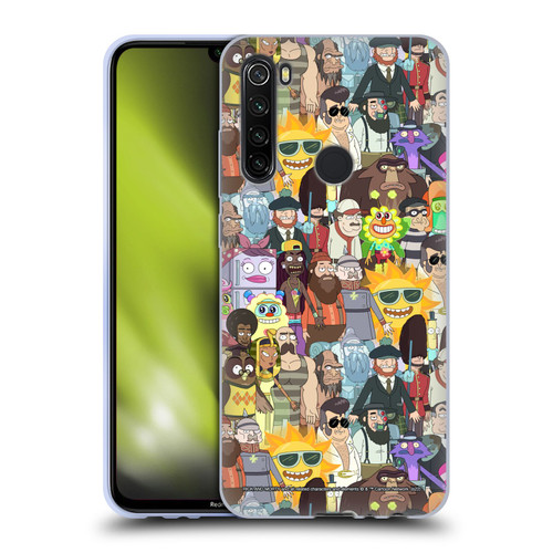 Rick And Morty Season 3 Graphics Parasite Soft Gel Case for Xiaomi Redmi Note 8T