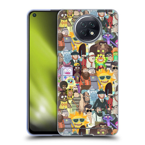 Rick And Morty Season 3 Graphics Parasite Soft Gel Case for Xiaomi Redmi Note 9T 5G