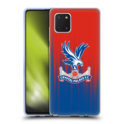 Crystal Palace FC Crest Halftone Soft Gel Case for Samsung Galaxy Note10 Lite
