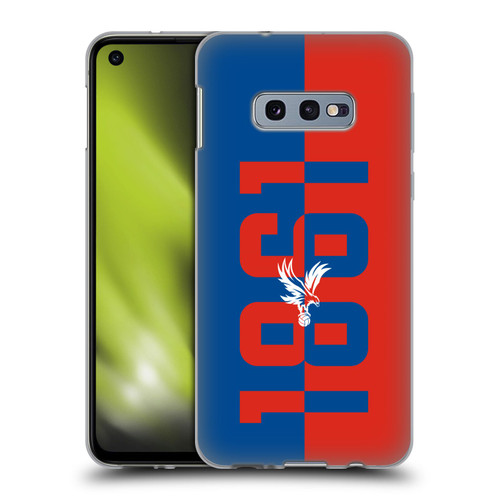 Crystal Palace FC Crest 1861 Soft Gel Case for Samsung Galaxy S10e