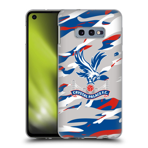Crystal Palace FC Crest Camouflage Soft Gel Case for Samsung Galaxy S10e