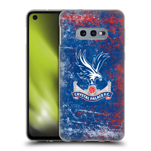 Crystal Palace FC Crest Distressed Soft Gel Case for Samsung Galaxy S10e