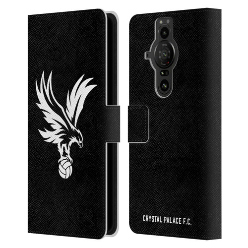 Crystal Palace FC Crest Eagle Grey Leather Book Wallet Case Cover For Sony Xperia Pro-I