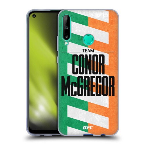 UFC Fighter Team Conor McGregor Flag Soft Gel Case for Huawei P40 lite E