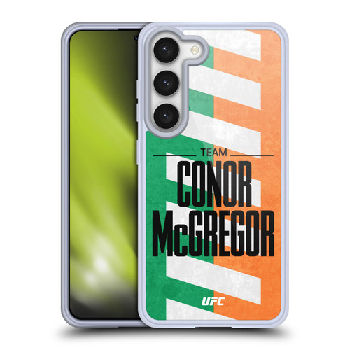 UFC Fighter Team Conor McGregor Flag Soft Gel Case for Samsung Galaxy S23 5G