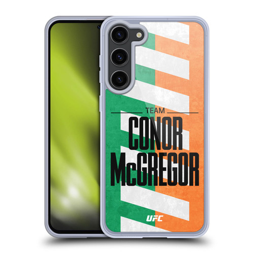UFC Fighter Team Conor McGregor Flag Soft Gel Case for Samsung Galaxy S23+ 5G