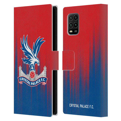 Crystal Palace FC Crest Halftone Leather Book Wallet Case Cover For Xiaomi Mi 10 Lite 5G