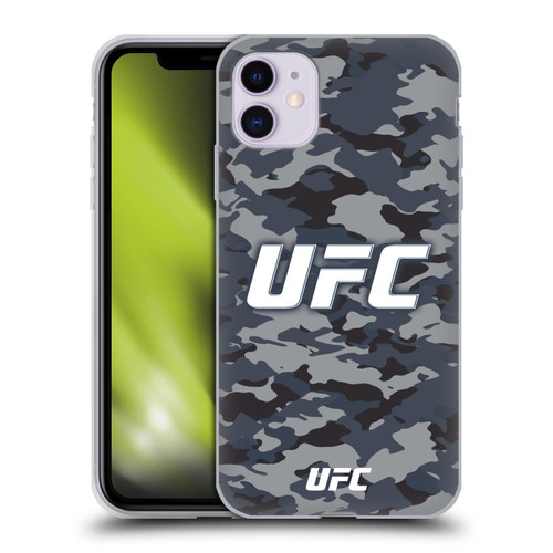 UFC Logo Camouflage Soft Gel Case for Apple iPhone 11