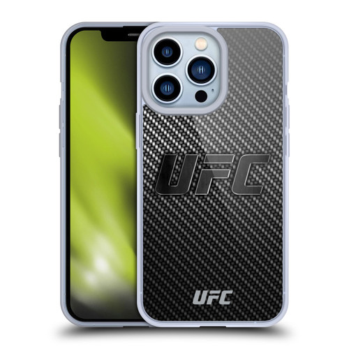 UFC Logo Carbon Fiber Soft Gel Case for Apple iPhone 13 Pro UFC Logo Carbon Fiber Soft Gel Case for Apple iPhone 13 Pro
