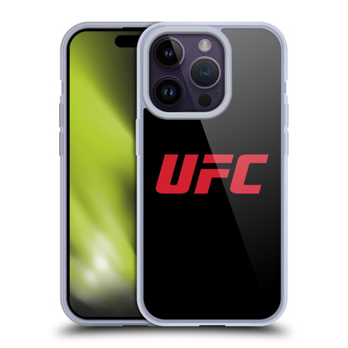 UFC Logo Black Red Soft Gel Case for Apple iPhone 14 Pro UFC Logo Black Red Soft Gel Case for Apple iPhone 14 Pro