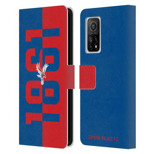 Crystal Palace FC Crest 1861 Leather Book Wallet Case Cover For Xiaomi Mi 10T 5G