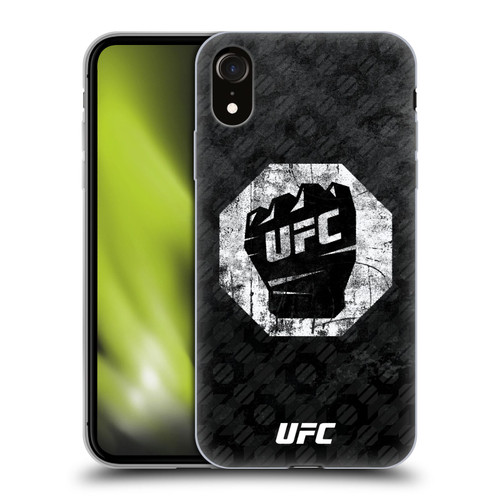 UFC Logo Glove Icon Soft Gel Case for Apple iPhone XR