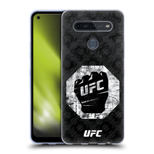 UFC Logo Glove Icon Soft Gel Case for LG K51S