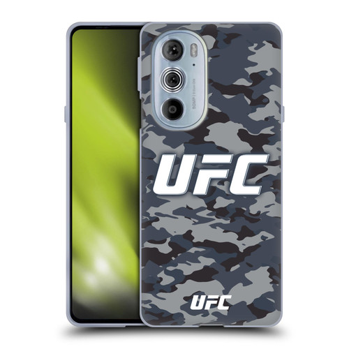 UFC Logo Camouflage Soft Gel Case for Motorola Edge X30