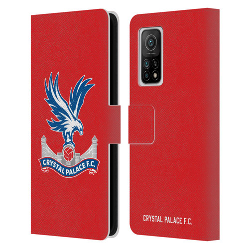 Crystal Palace FC Crest Eagle Leather Book Wallet Case Cover For Xiaomi Mi 10T 5G
