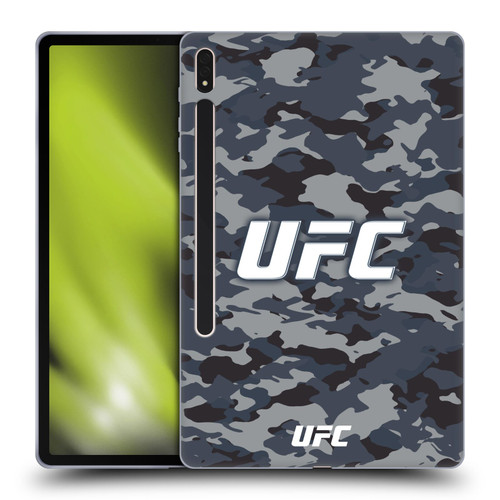 UFC Logo Camouflage Soft Gel Case for Samsung Galaxy Tab S8 Plus