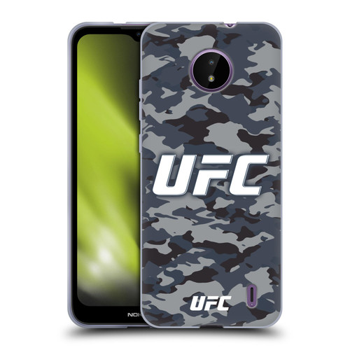 UFC Logo Camouflage Soft Gel Case for Nokia C10 / C20