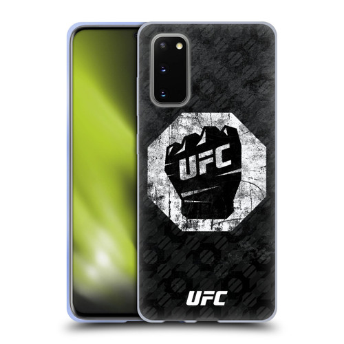UFC Logo Glove Icon Soft Gel Case for Samsung Galaxy S20 / S20 5G