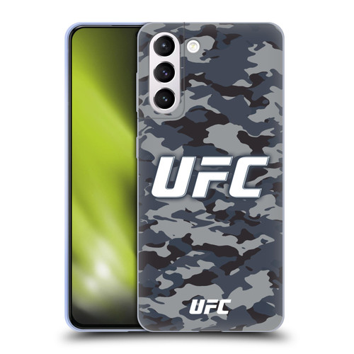 UFC Logo Camouflage Soft Gel Case for Samsung Galaxy S21+ 5G