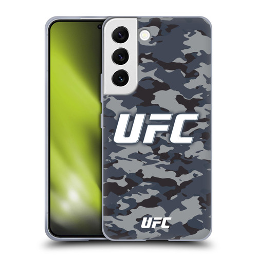 UFC Logo Camouflage Soft Gel Case for Samsung Galaxy S22 5G