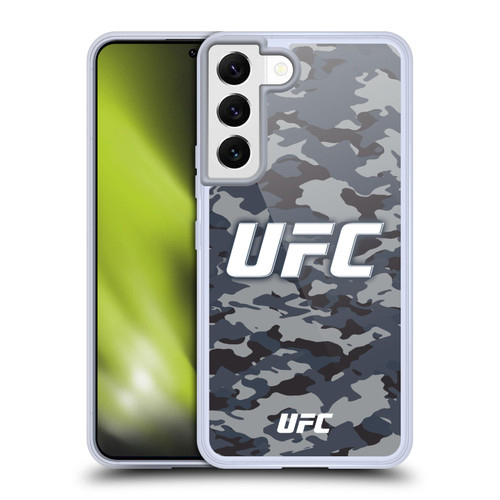 UFC Logo Camouflage Soft Gel Case for Samsung Galaxy S22 5G