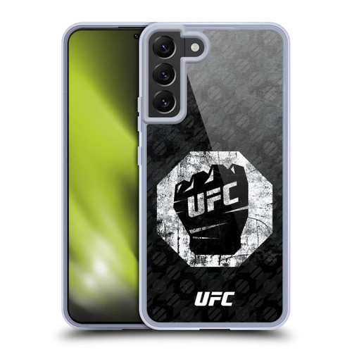 UFC Logo Glove Icon Soft Gel Case for Samsung Galaxy S22+ 5G