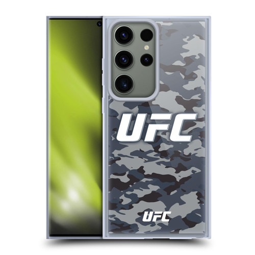 UFC Logo Camouflage Soft Gel Case for Samsung Galaxy S23 Ultra 5G