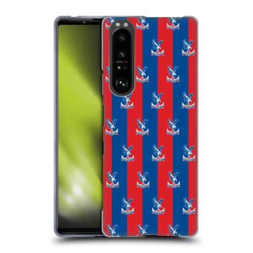 Crystal Palace FC Crest Pattern Soft Gel Case for Sony Xperia 1 III