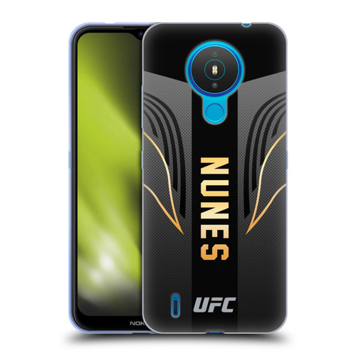UFC Amanda Nunes Fighter Kit Soft Gel Case for Nokia 1.4
