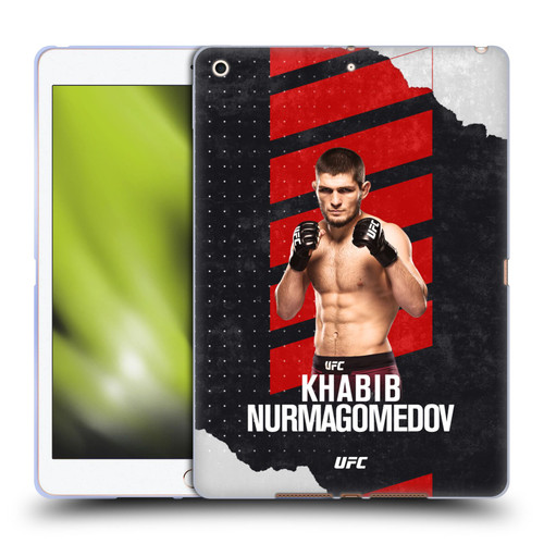 UFC Khabib Nurmagomedov Fight Card Soft Gel Case for Apple iPad 10.2 2019/2020/2021