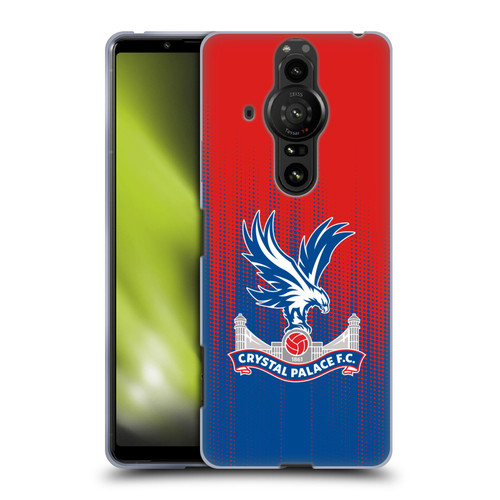 Crystal Palace FC Crest Halftone Soft Gel Case for Sony Xperia Pro-I