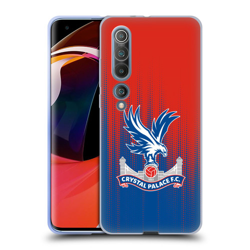 Crystal Palace FC Crest Halftone Soft Gel Case for Xiaomi Mi 10 5G / Mi 10 Pro 5G