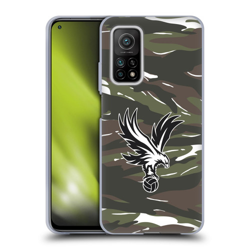 Crystal Palace FC Crest Woodland Camouflage Soft Gel Case for Xiaomi Mi 10T 5G