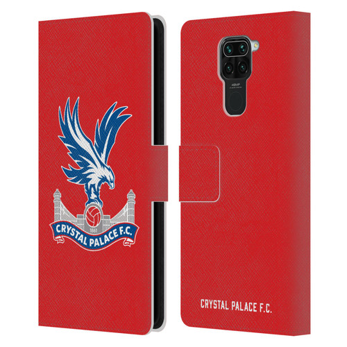 Crystal Palace FC Crest Eagle Leather Book Wallet Case Cover For Xiaomi Redmi Note 9 / Redmi 10X 4G