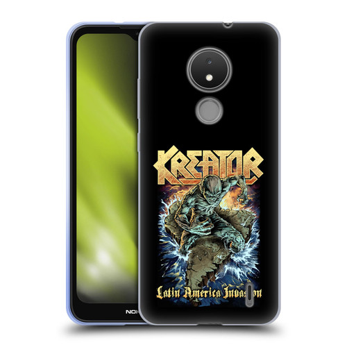 Kreator Poster Latin America Invasion Soft Gel Case for Nokia C21