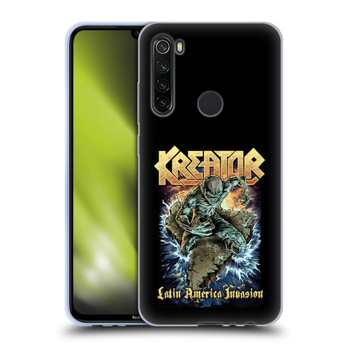 Kreator Poster Latin America Invasion Soft Gel Case for Xiaomi Redmi Note 8T