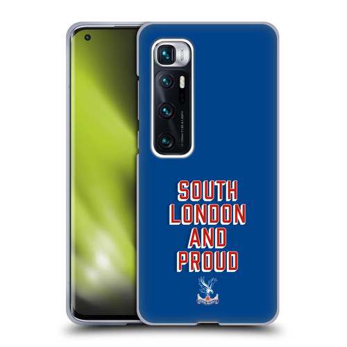 Crystal Palace FC Crest South London And Proud Soft Gel Case for Xiaomi Mi 10 Ultra 5G