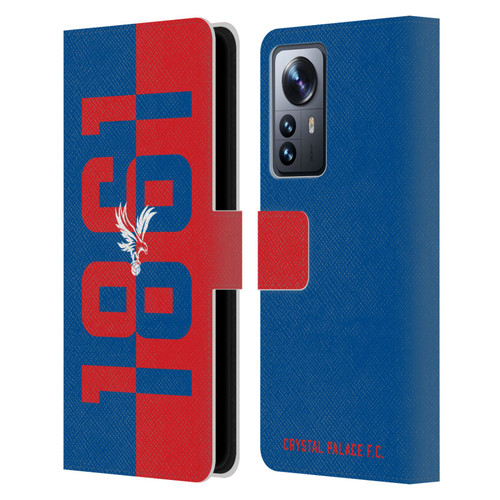 Crystal Palace FC Crest 1861 Leather Book Wallet Case Cover For Xiaomi 12 Pro