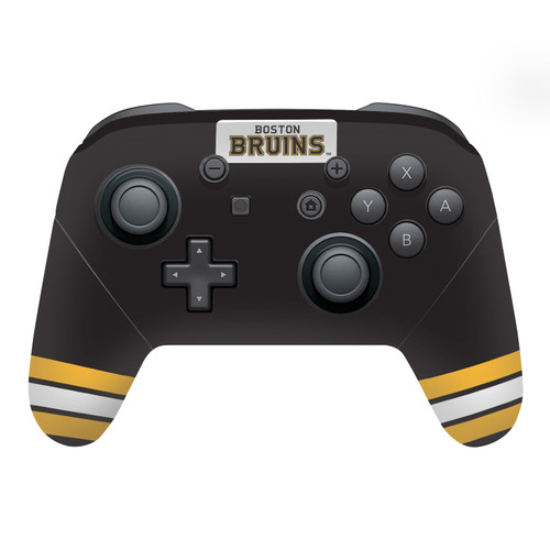 NHL Boston Bruins Plain Vinyl Sticker Skin Decal Cover for Nintendo Switch Pro Controller