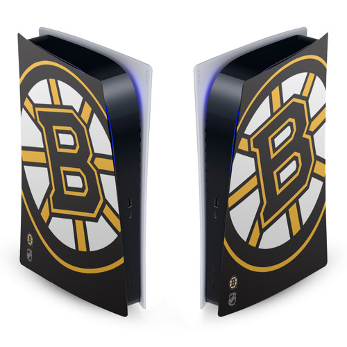 NHL Boston Bruins Oversized Vinyl Sticker Skin Decal Cover for Sony PS5 Digital Edition Console