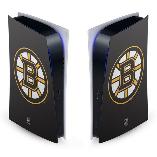 NHL Boston Bruins Plain Vinyl Sticker Skin Decal Cover for Sony PS5 Digital Edition Console