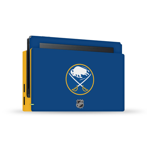 NHL Buffalo Sabres Plain Vinyl Sticker Skin Decal Cover for Nintendo Switch Console & Dock