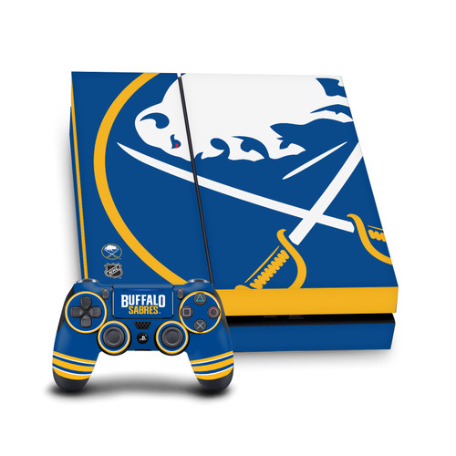 NHL Buffalo Sabres Oversized Vinyl Sticker Skin Decal Cover for Sony PS4 Console & Controller