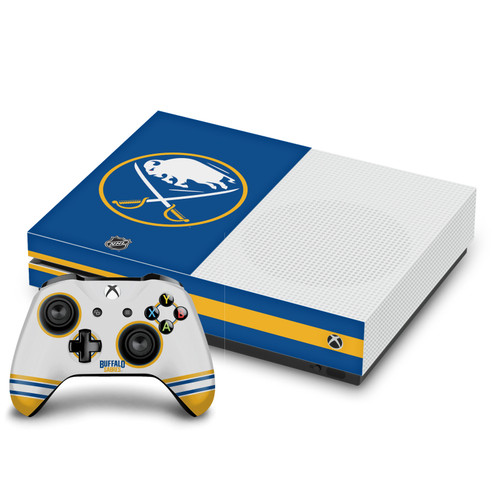 NHL Buffalo Sabres Plain Vinyl Sticker Skin Decal Cover for Microsoft One S Console & Controller