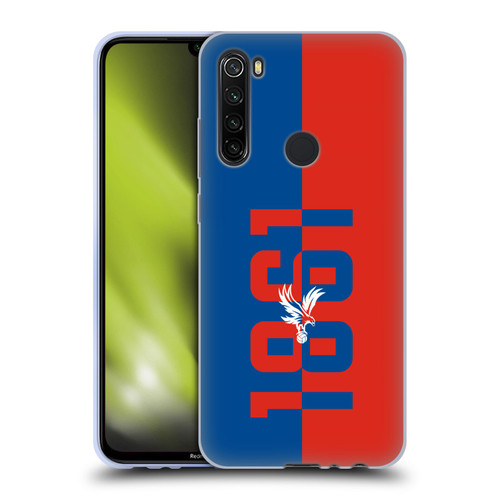 Crystal Palace FC Crest 1861 Soft Gel Case for Xiaomi Redmi Note 8T