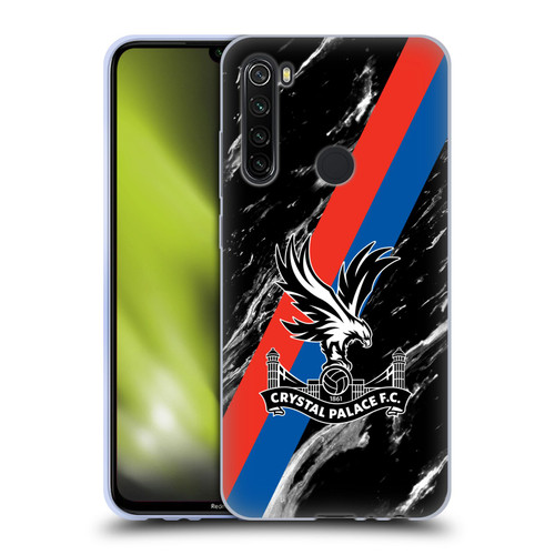 Crystal Palace FC Crest Black Marble Soft Gel Case for Xiaomi Redmi Note 8T