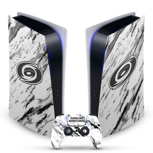 NHL Carolina Hurricanes Marble Vinyl Sticker Skin Decal Cover for Sony PS5 Digital Edition Bundle