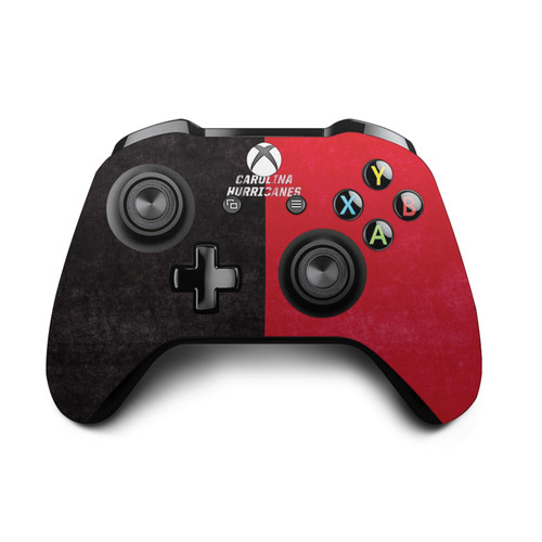 NHL Carolina Hurricanes Half Distressed Vinyl Sticker Skin Decal Cover for Microsoft Xbox One S / X Controller